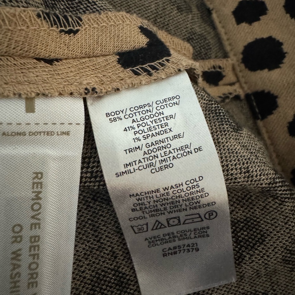 Ann Taylor Leopard Print Skirt - Picture 5 of 8
